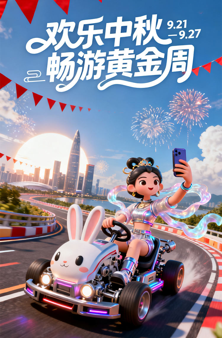 中秋黄金周，阖家共游古城！